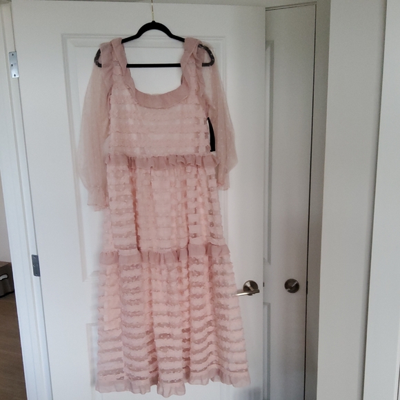 Sister Jane Small Talk Ruffle Midi Dress - Picture 6 of 16